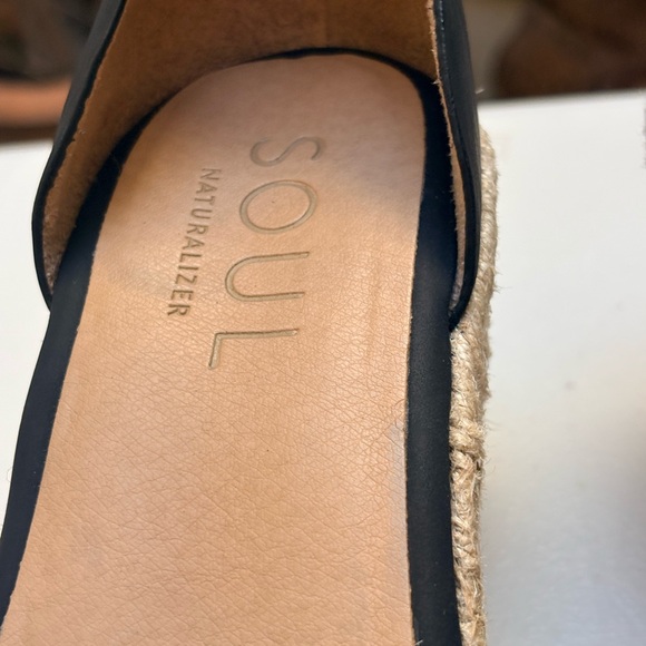 NATURALIZER SOUL BLACK ANKLE WRAP SANDALS WOMENS SIZE 8.5 BRAND NEW SEE PICS - Picture 8 of 11